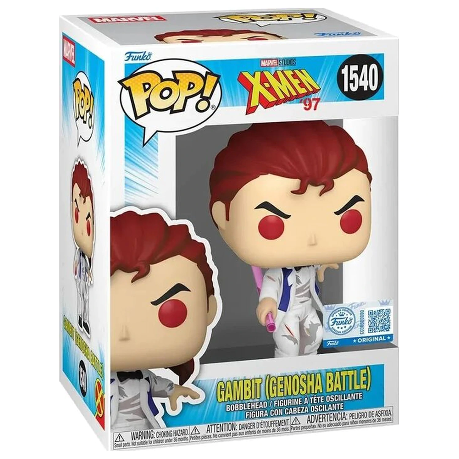 Funko POP figurină X-Men '97 - Gambit (Genosha Battle) poza produsului