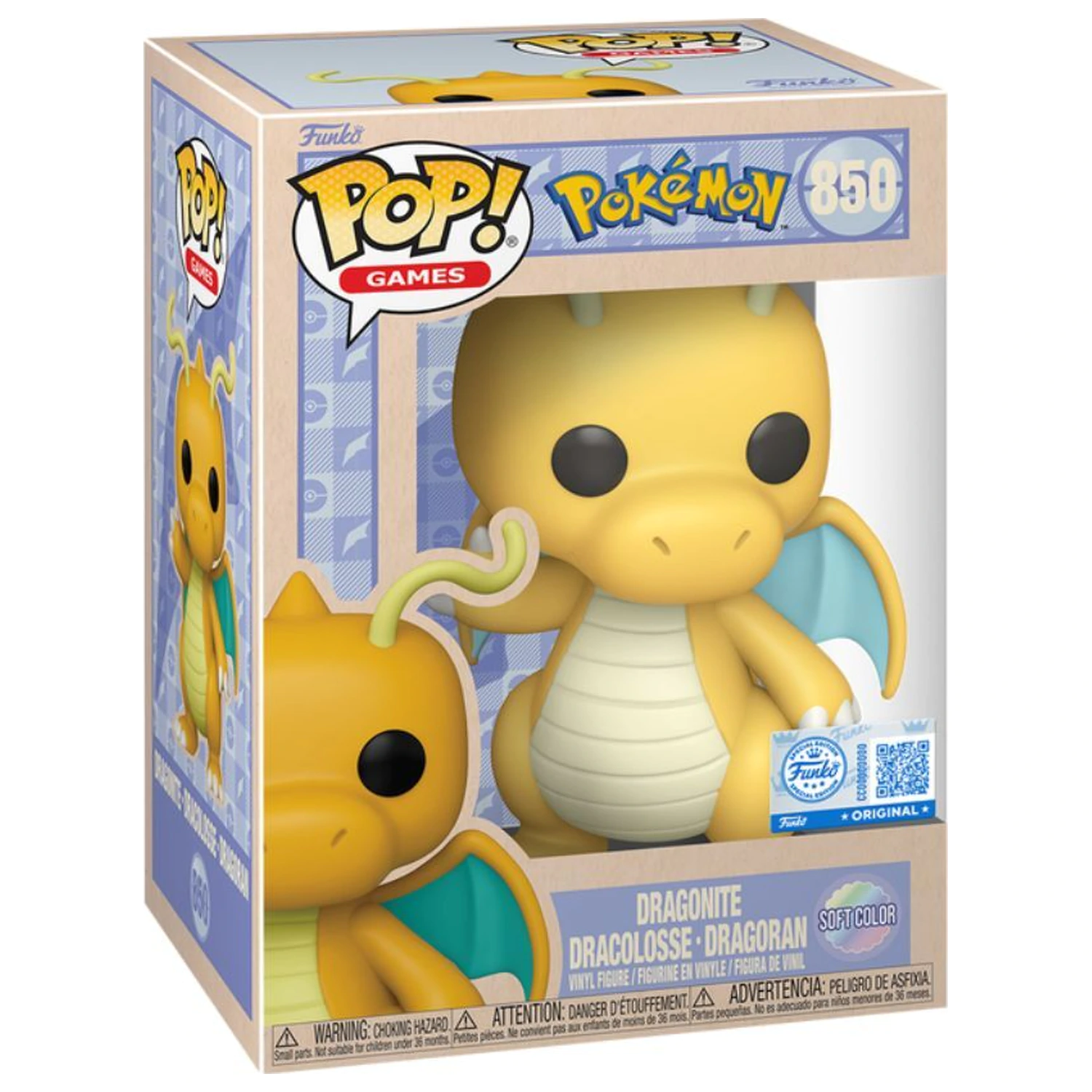 Funko POP figura Pokemon Dragonite Exclusive poza produsului