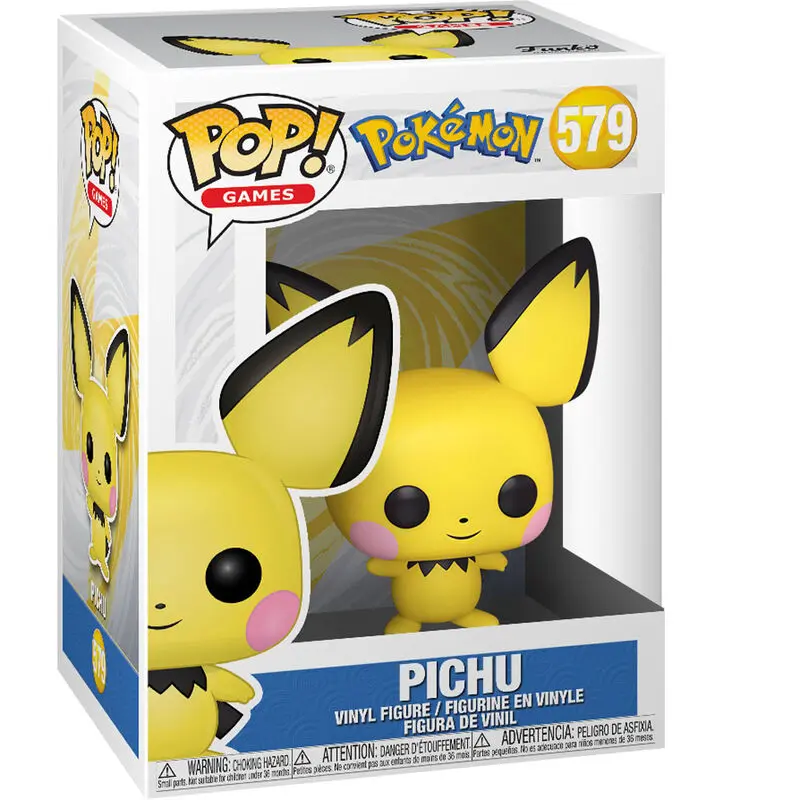 Pokemon POP! Games Figurina de Vinil Pichu (EMEA) 9 cm poza produsului