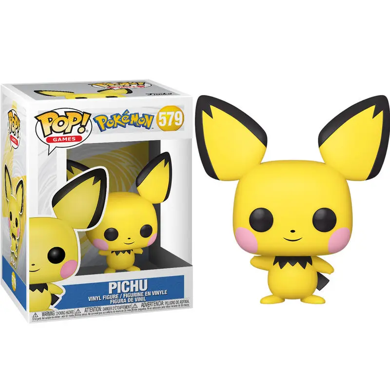 Pokemon POP! Games Figurina de Vinil Pichu (EMEA) 9 cm poza produsului