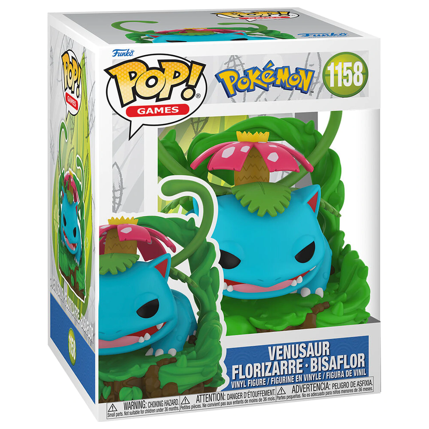 Figurina Funko POP Premium Pokemon Venusaur Florizarre Bisaflor poza produsului