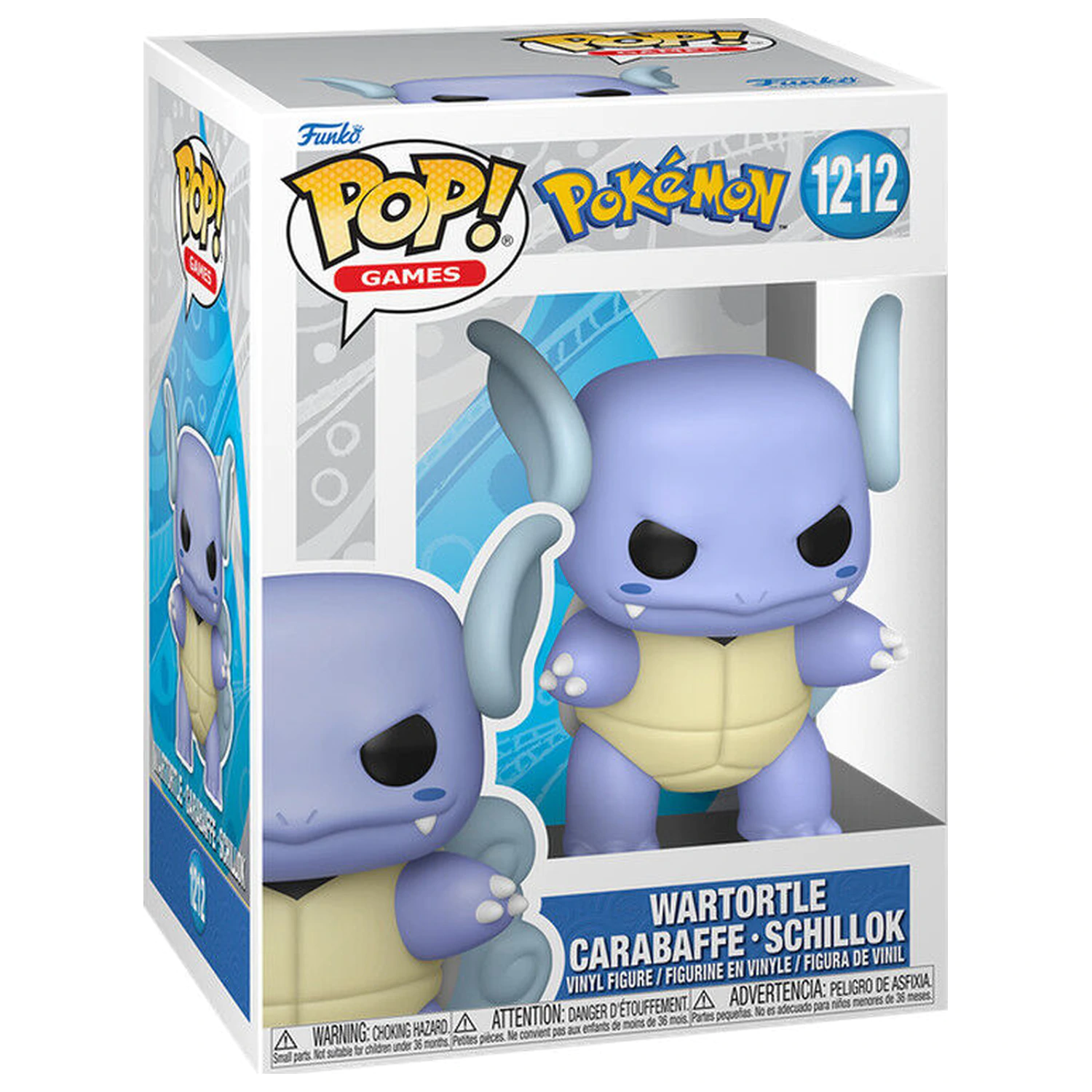 Funko POP figurina Pokemon Wartortle Carabaffe Schillok poza produsului