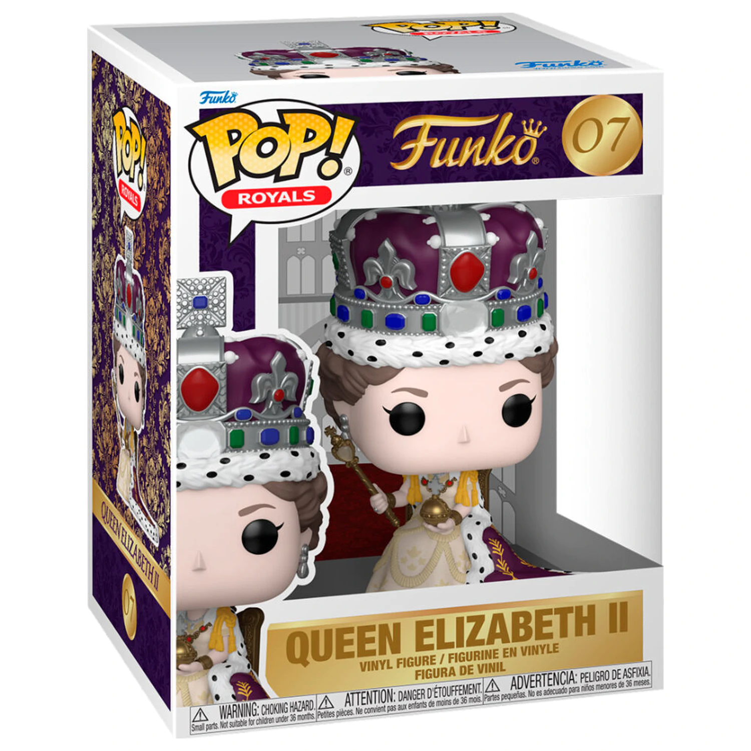 Funko POP figurina Premium Queen Elizabeth II poza produsului