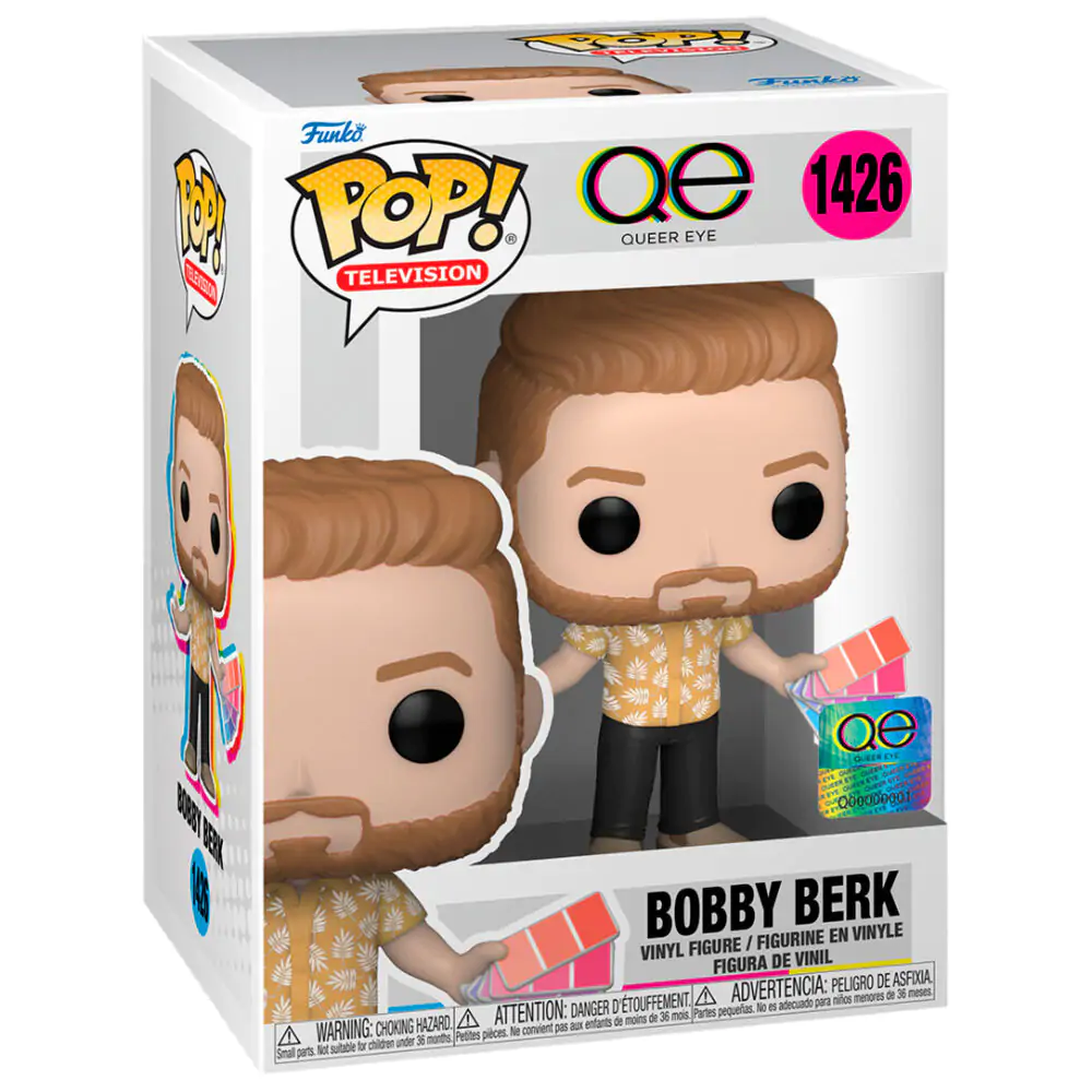Figurină POP Queer Eye Bobby Berk poza produsului