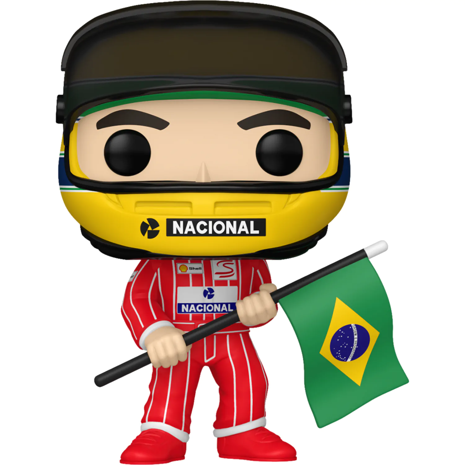 Figurina Funko POP Racing Senna (Brazilian Flag) poza produsului