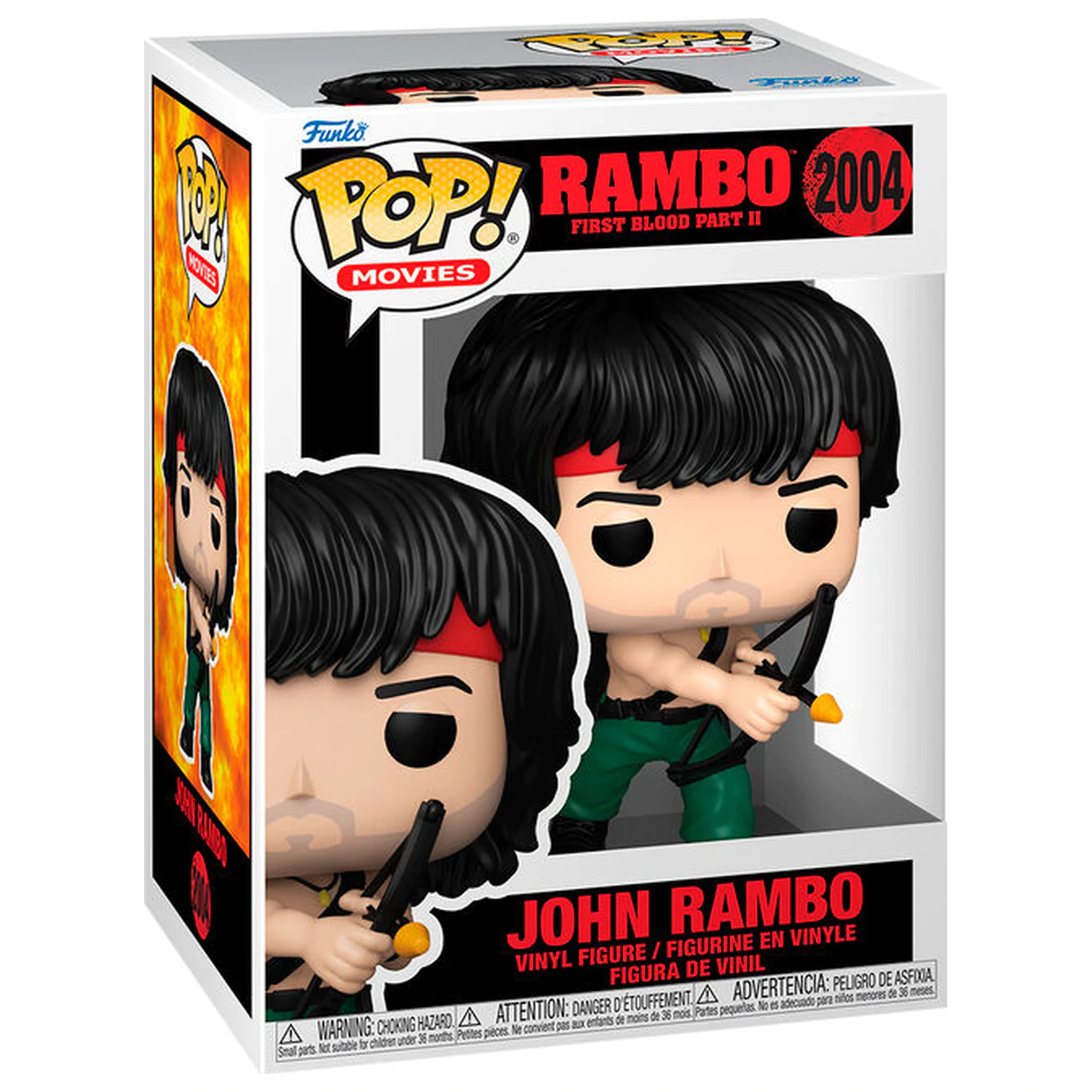 Figurina Funko POP Rambo First Blood Part 2 John Rambo poza produsului