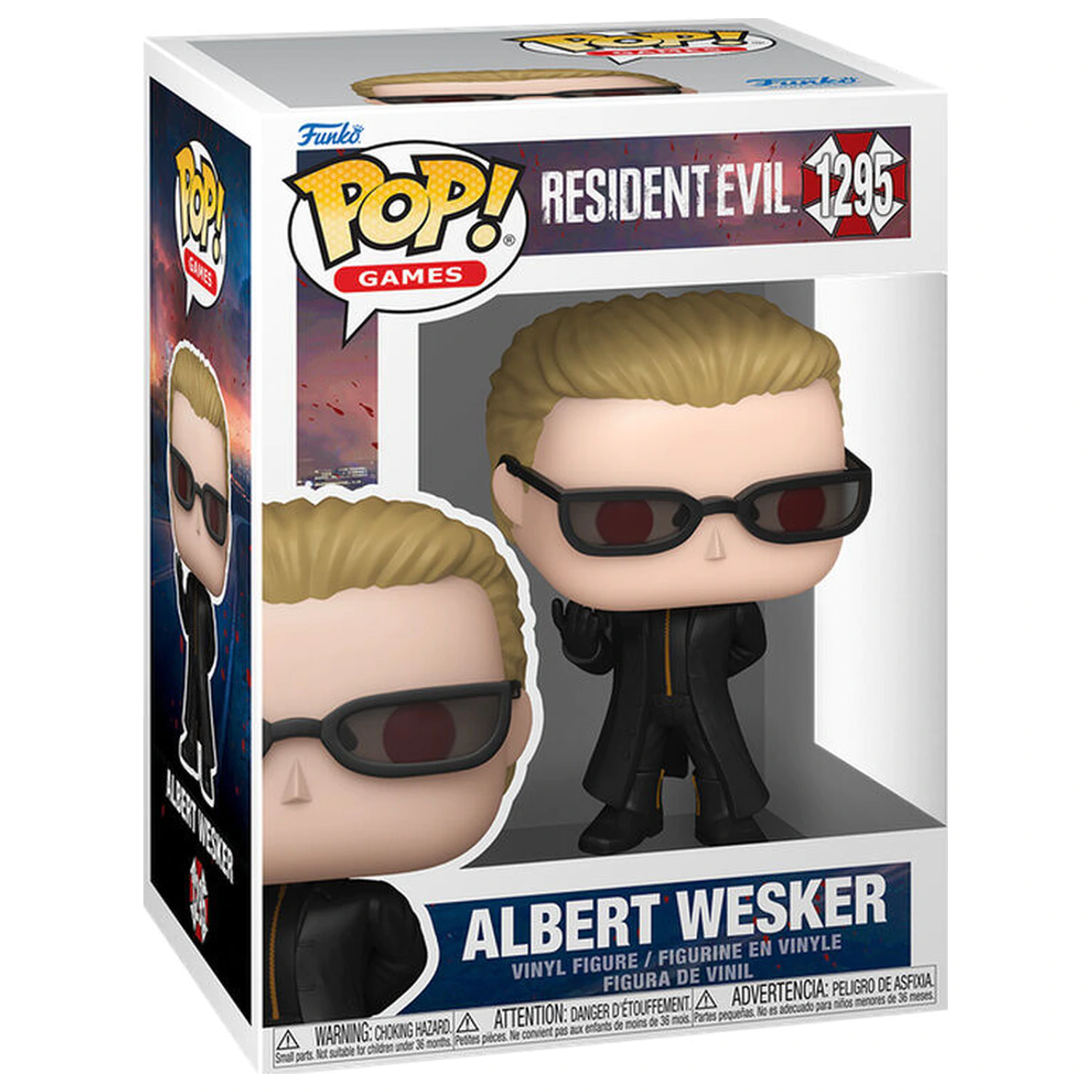 Figurina Funko POP Resident Evil Albert Wesker poza produsului