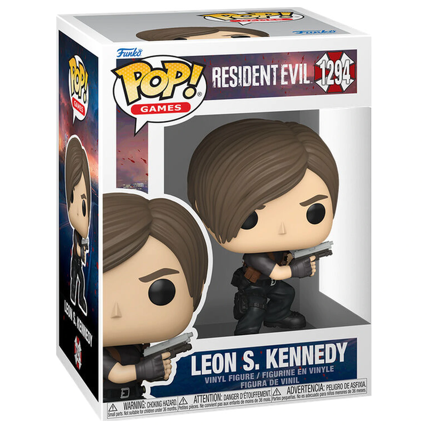 Figurina Funko POP Resident Evil Leon Kennedy poza produsului