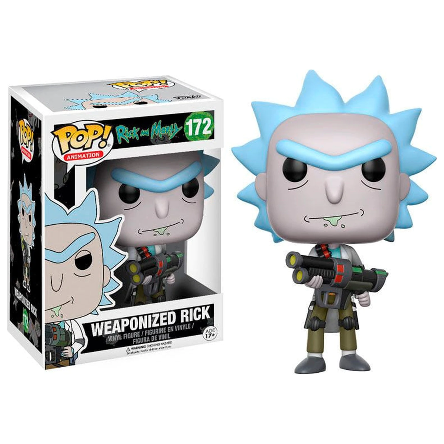 Figurina Funko POP Rick and Morty Weaponized Rick poza produsului
