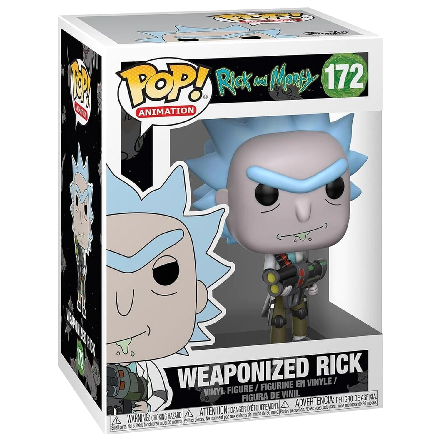 Figurina Funko POP Rick and Morty Weaponized Rick poza produsului