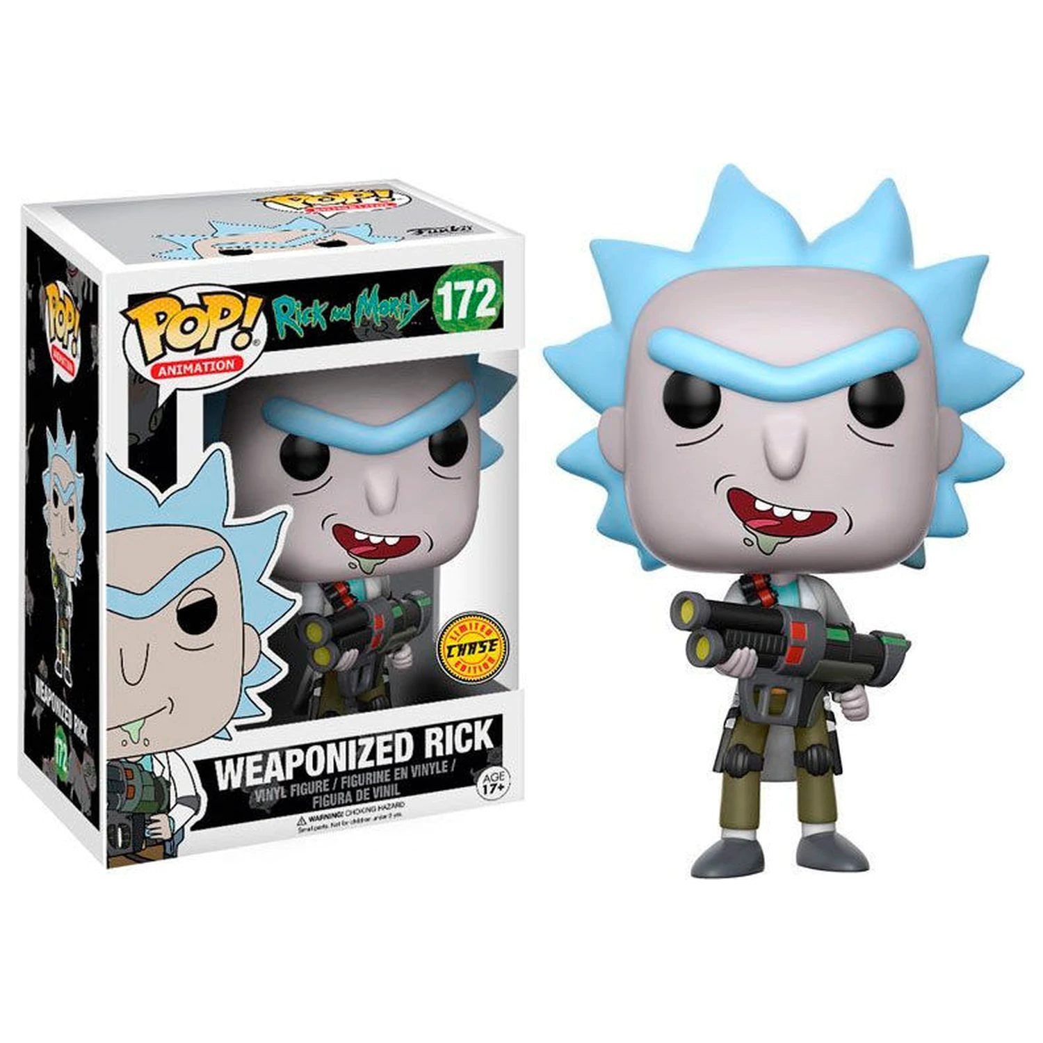 Funko POP figura Rick & Morty Weaponized Rick Chase poza produsului