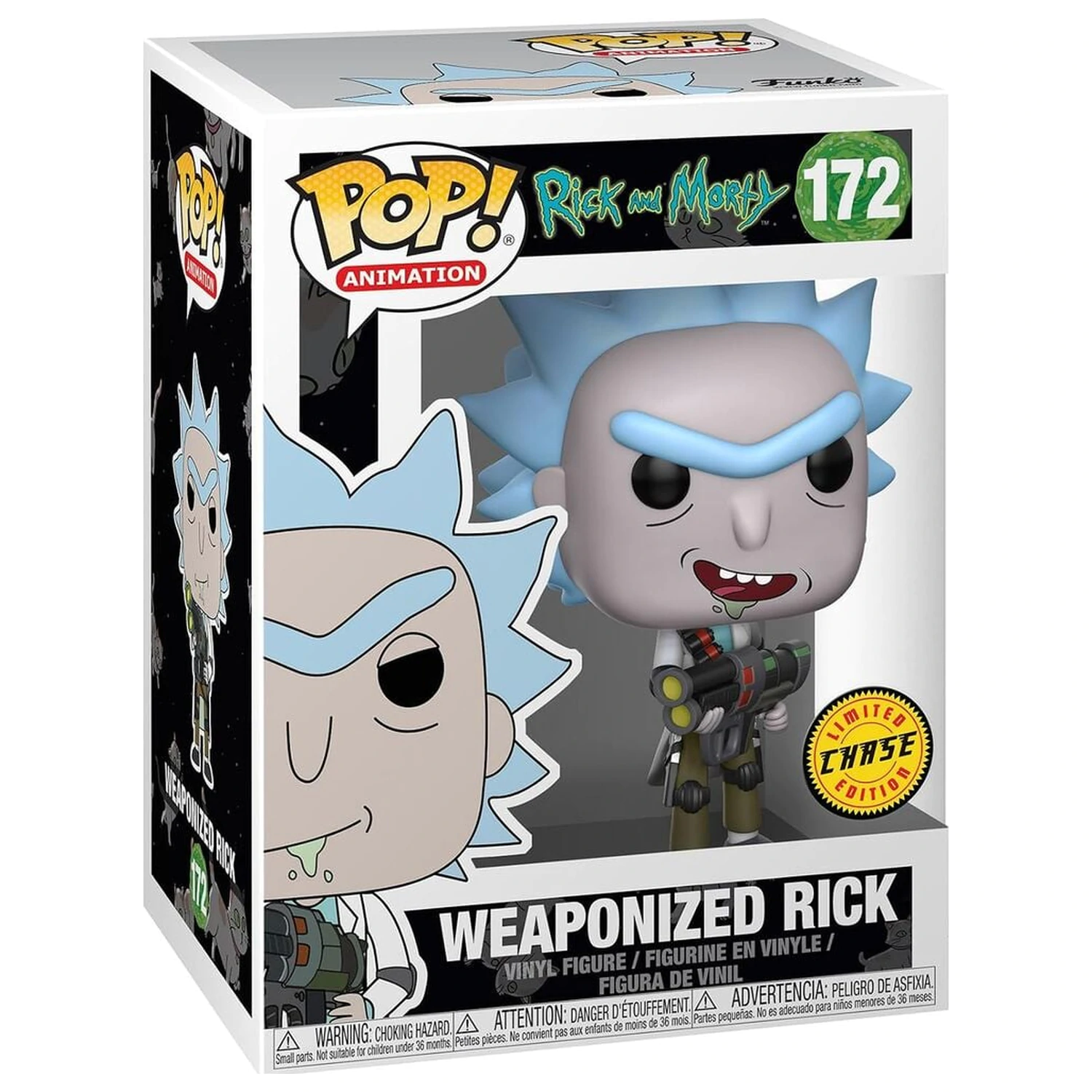 Funko POP figura Rick & Morty Weaponized Rick Chase poza produsului