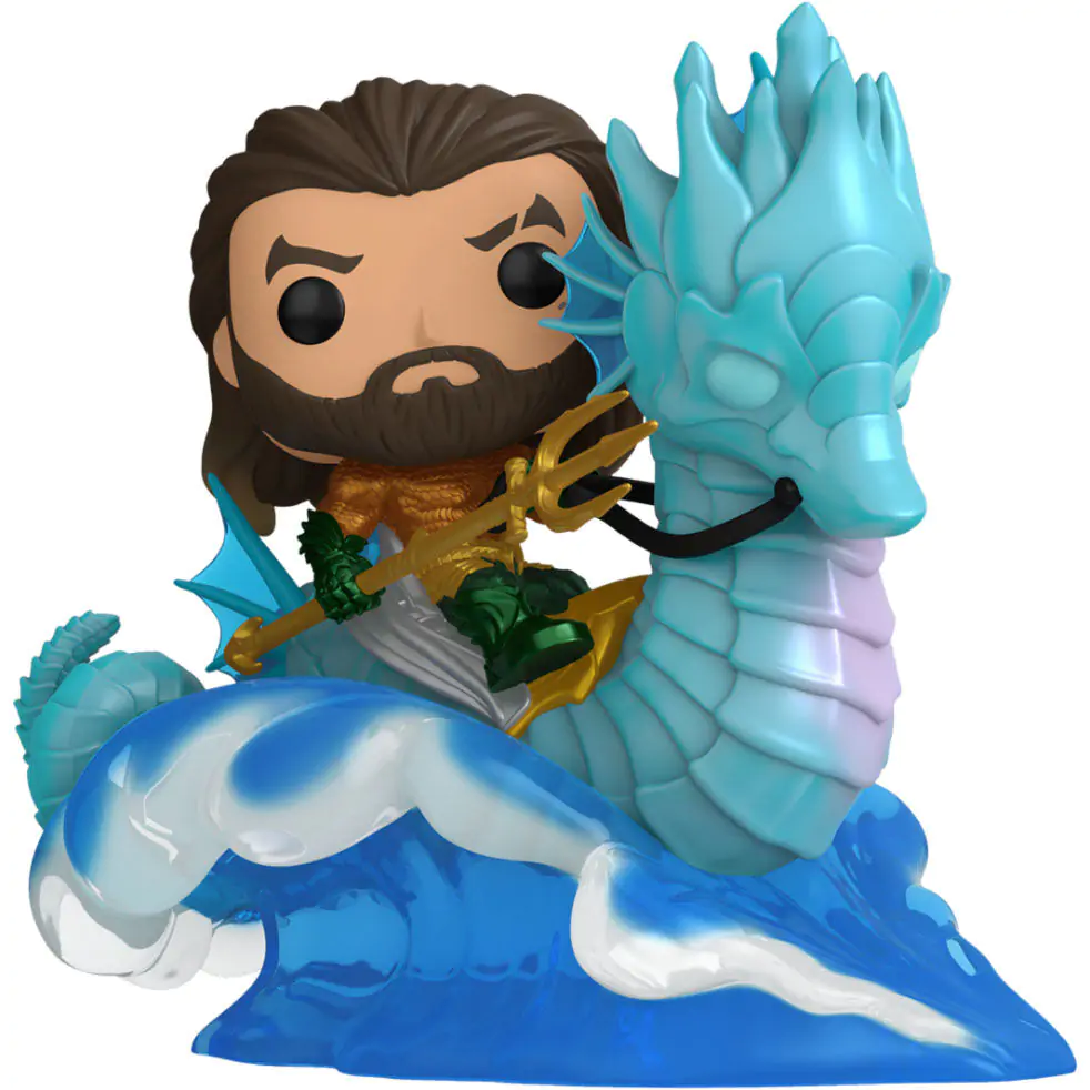 figurina POP Ride Deluxe DC Comics Aquaman and the Lost Kingdom Aquaman on Storm poza produsului