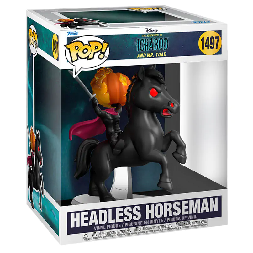 Figurină Funko POP Rides Deluxe Disney The Adventure of Ichabod And Mr. Toad Headless Horseman poza produsului