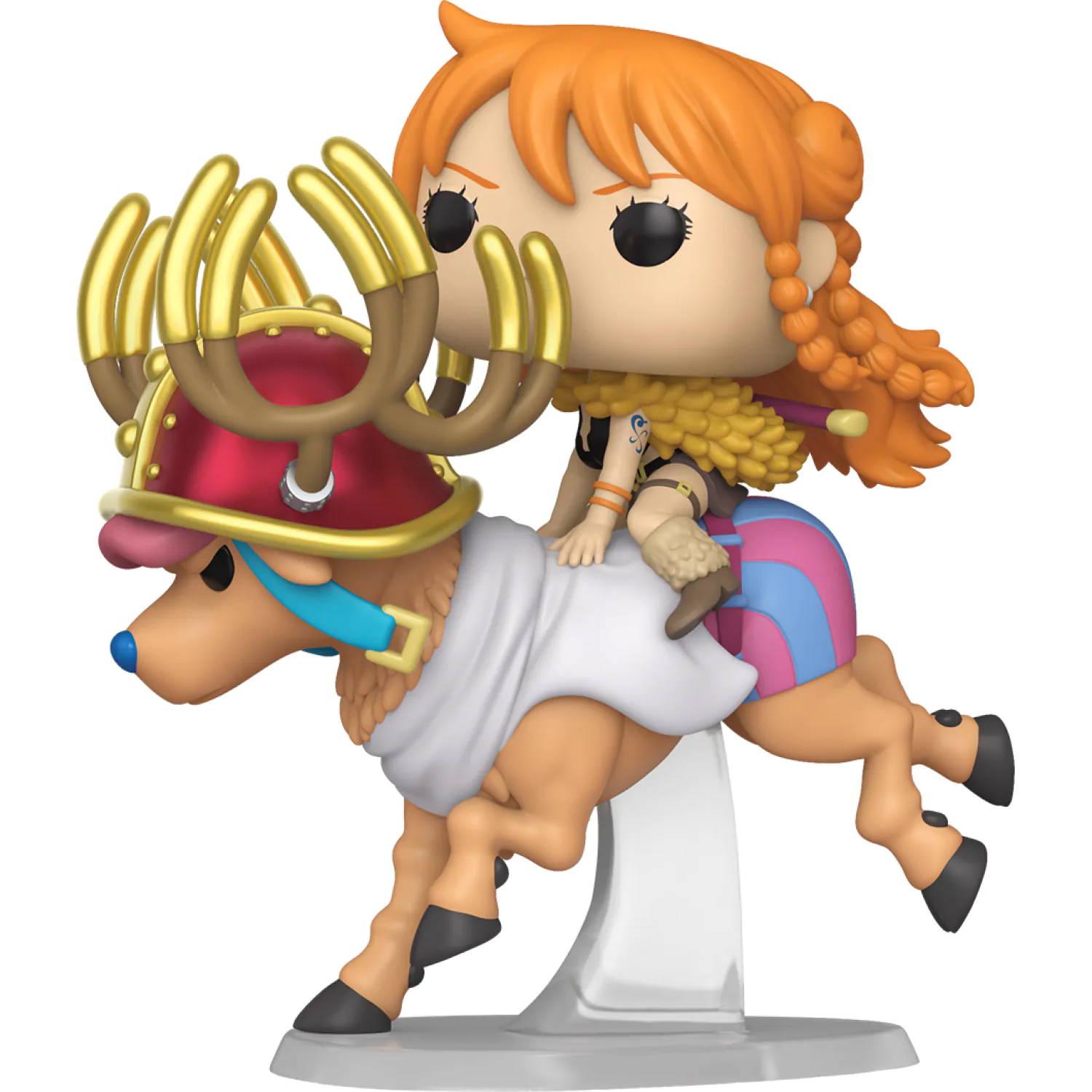 Figurina Funko POP Rides Deluxe One Piece Nami on Tony Tony Chopper poza produsului