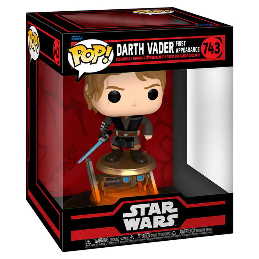 Figurină Funko POP Rides Deluxe Star Wars Darth Vader Prima Apariție poza produsului