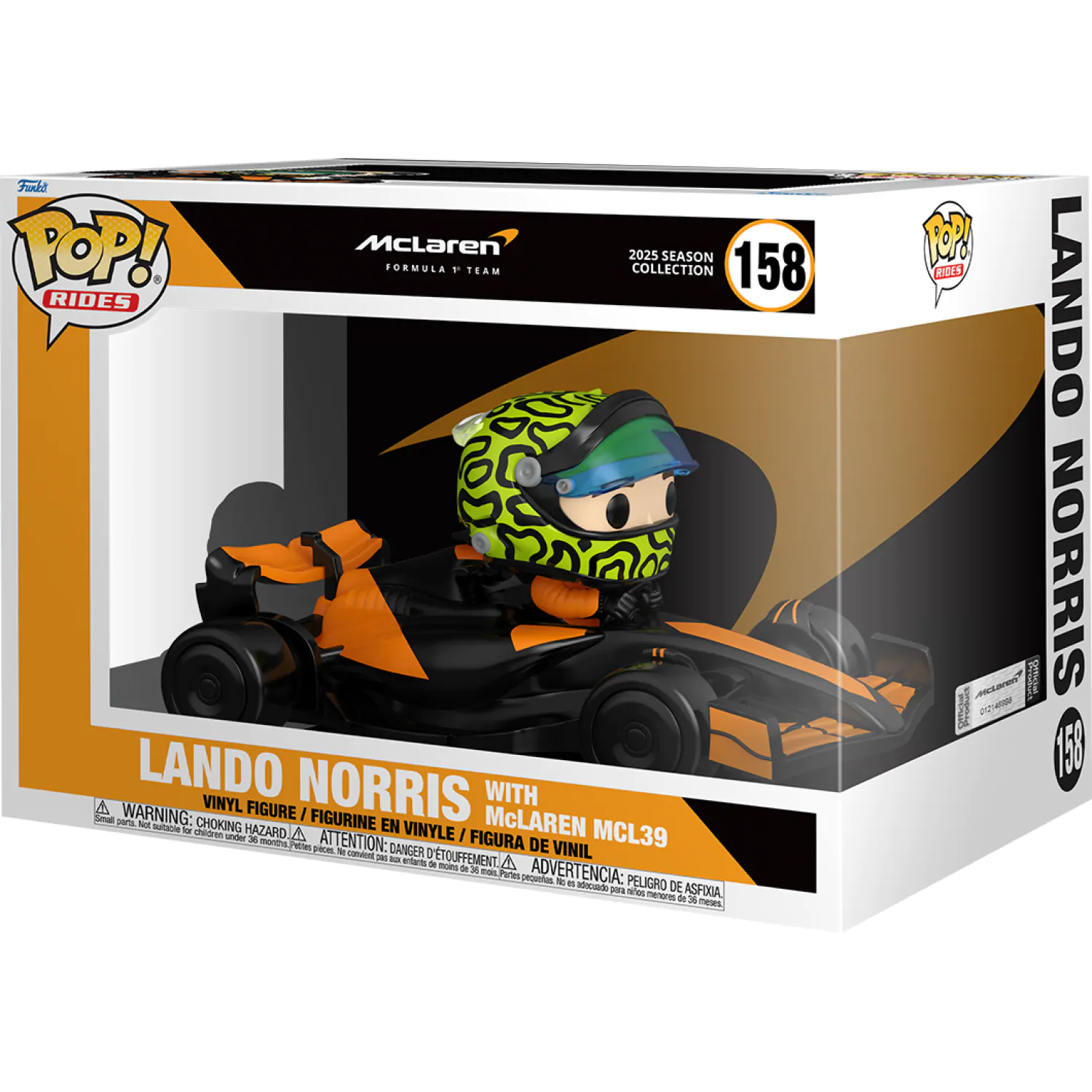 Funko POP figurina Rides Super Deluxe Racing Lando Norris cu McLaren MCL39 poza produsului