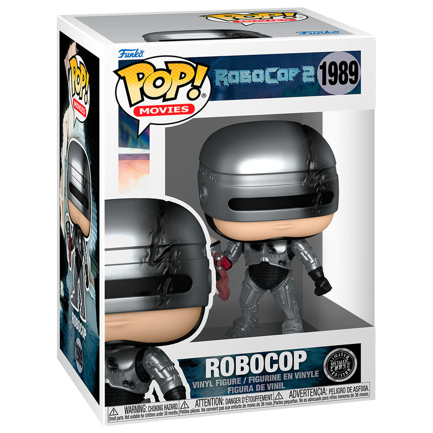 Figurina Funko POP Robocop 2 Metallic Chase poza produsului