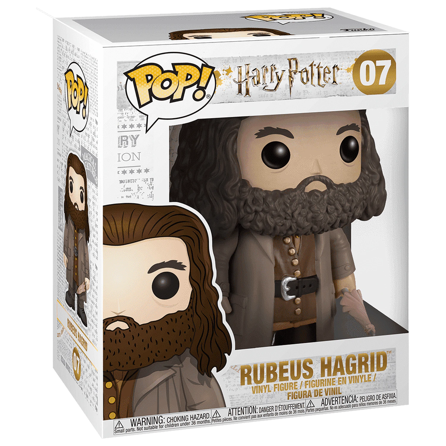 Figurină de vinil Harry Potter POP! Movies Ruebus Hagrid 15 cm poza produsului