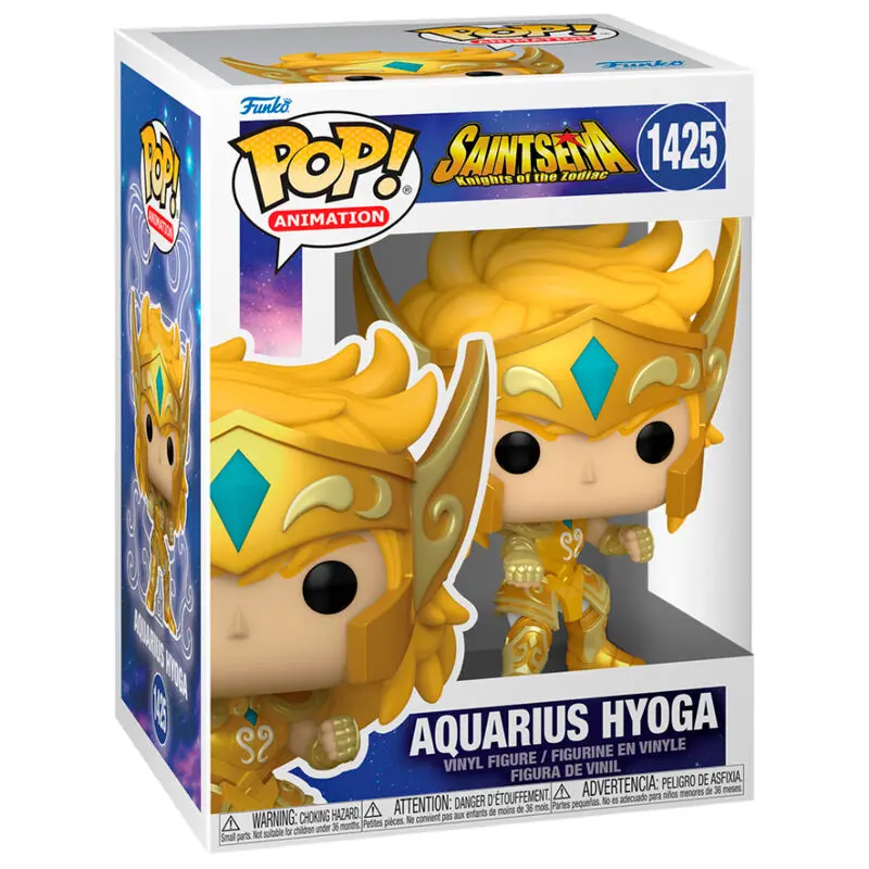 Saint Seiya POP! Figurina Animație Gold Aquarius Hyoga 9 cm poza produsului