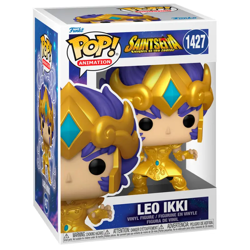 Saint Seiya POP! Figurina de animație Gold Leo Ikki 9 cm poza produsului