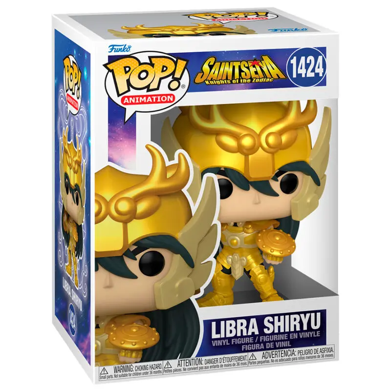 Saint Seiya POP! Figurina de animație Gold Libra Shiryu 9 cm poza produsului