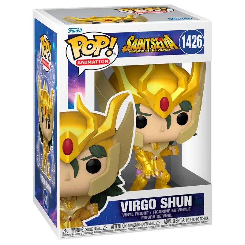 Saint Seiya POP! Figurina Animație Gold Virgo Shun 9 cm poza produsului