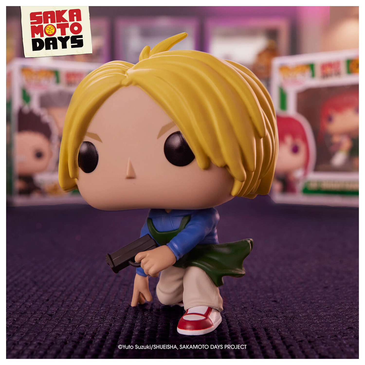 Figurina Funko POP Sakamoto Days Shin Asakura poza produsului