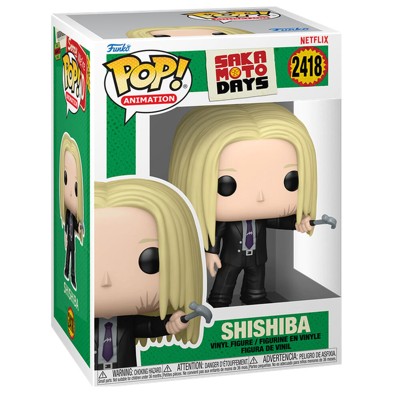 Figurina Funko POP Sakamoto Days Shishiba poza produsului