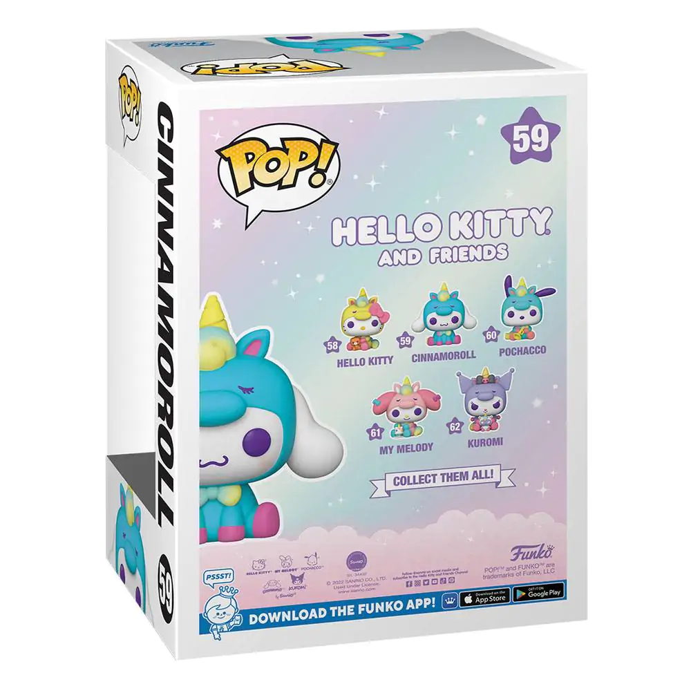 Figurină de vinil Hello Kitty and Friends POP! Sanrio Cinnamoroll 9 cm poza produsului