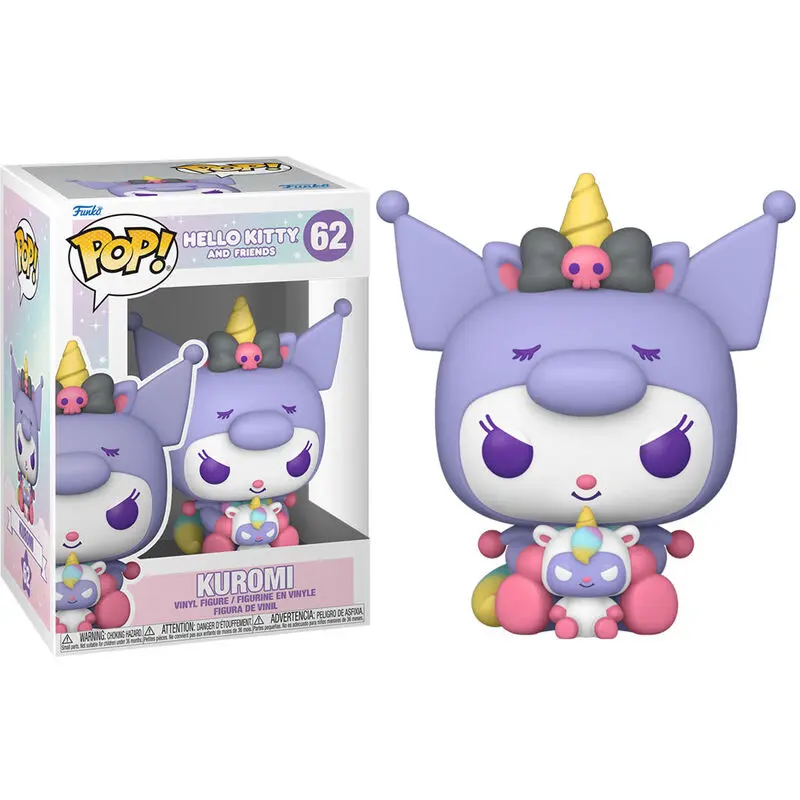 Hello Kitty and Friends POP! Sanrio figurină de vinil Kuromi 9 cm poza produsului