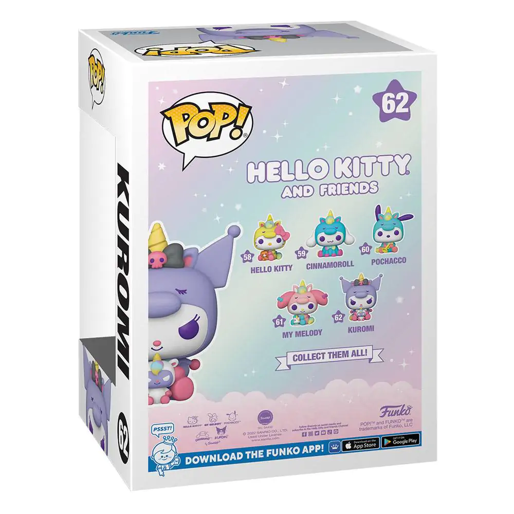 Hello Kitty and Friends POP! Sanrio figurină de vinil Kuromi 9 cm poza produsului
