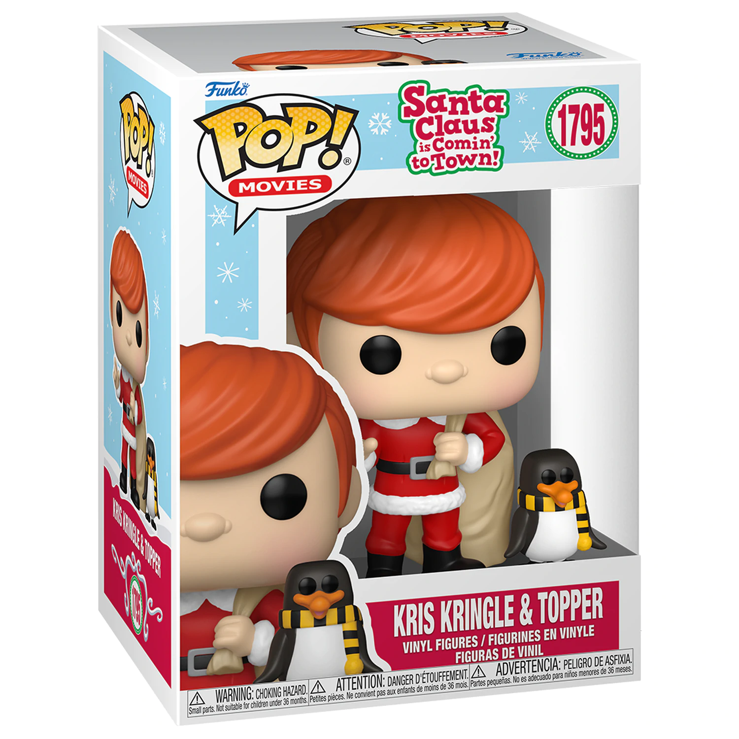 Figurina Funko POP Santa Claus is Comin to Town! Kris Kringle & Topper poza produsului