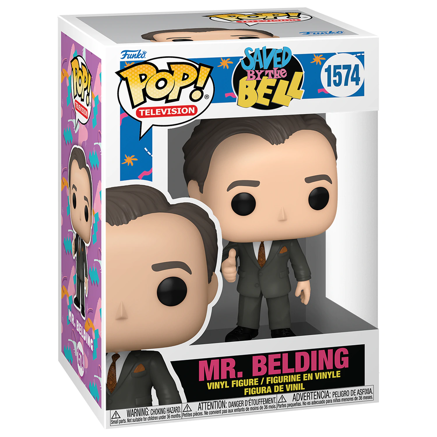 Figurină Funko POP Saved By the Bell Mr. Belding poza produsului