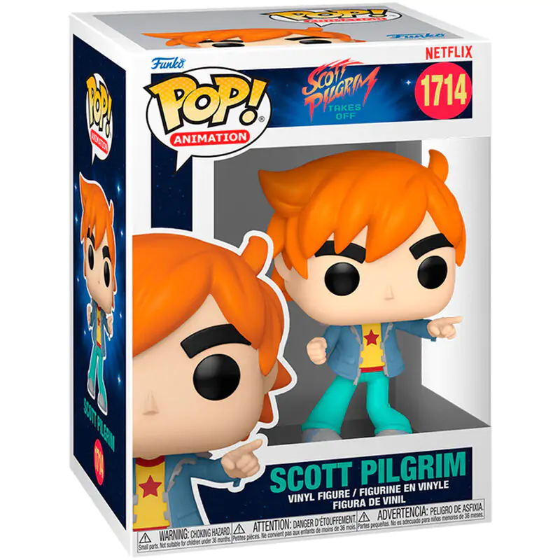 figurina Funko POP Scott Pilgrim Takes Off Scott Pilgrim poza produsului