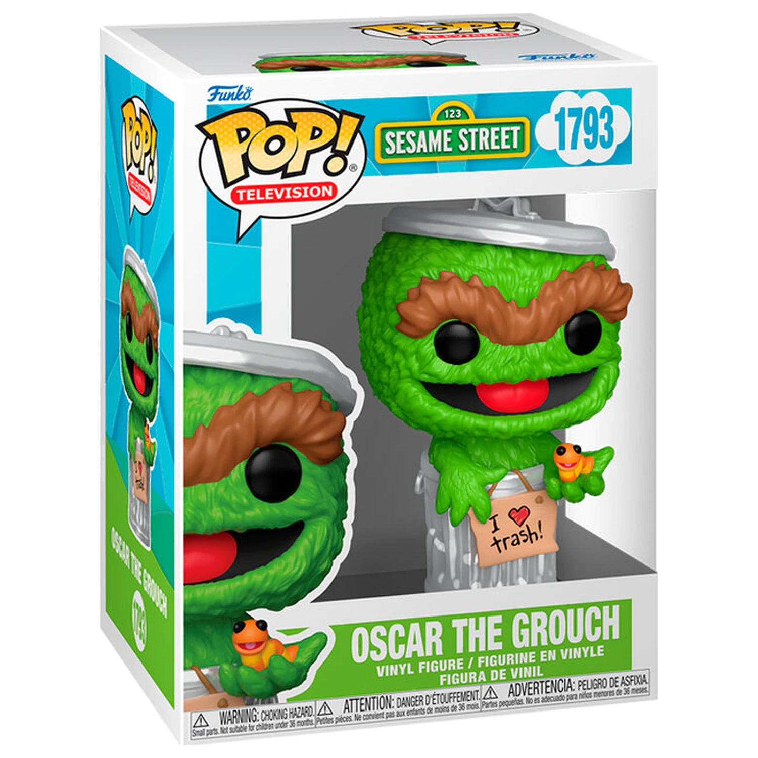 Funko POP figurina Sesame Street Oscar the Grouch poza produsului