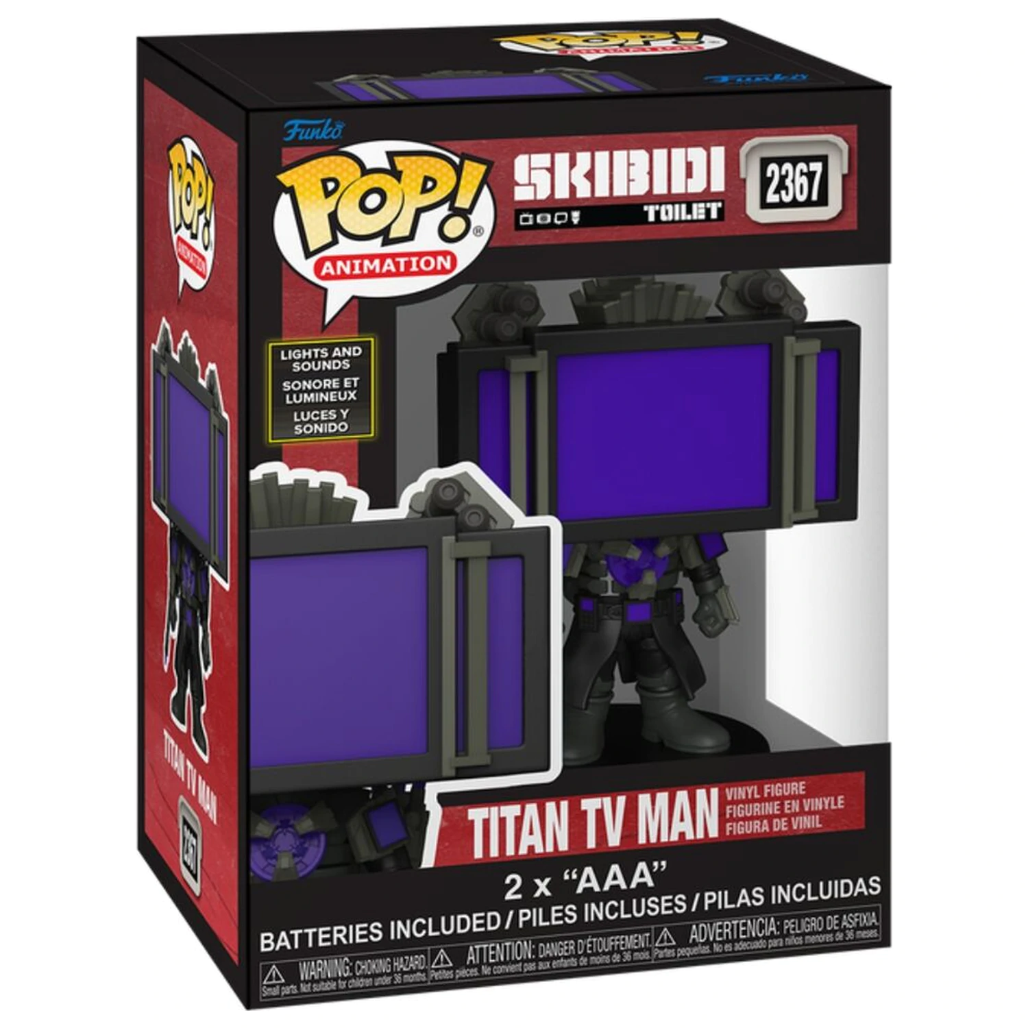 Funko POP figura SFX Skibidi Toilet Titan TV Man poza produsului