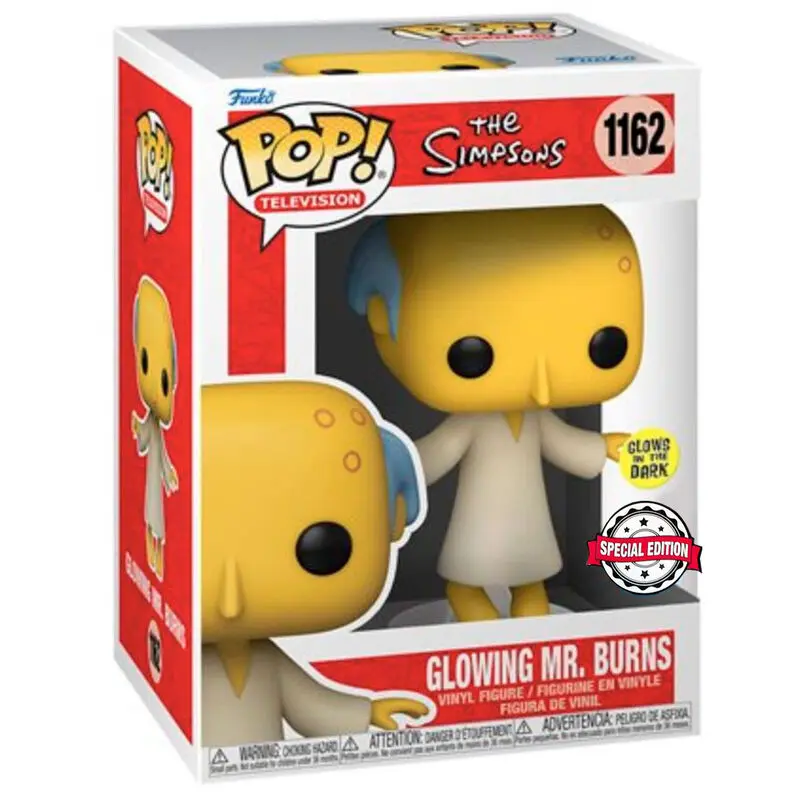 Figurină POP Simpsons Glowing Mr. Burns Exclusive poza produsului