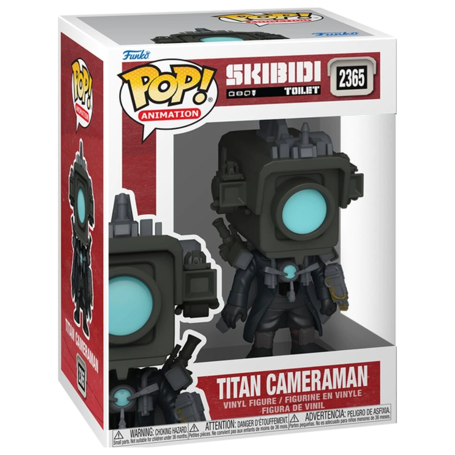 Funko POP figurina Skibidi Toilet Titan Cameraman poza produsului