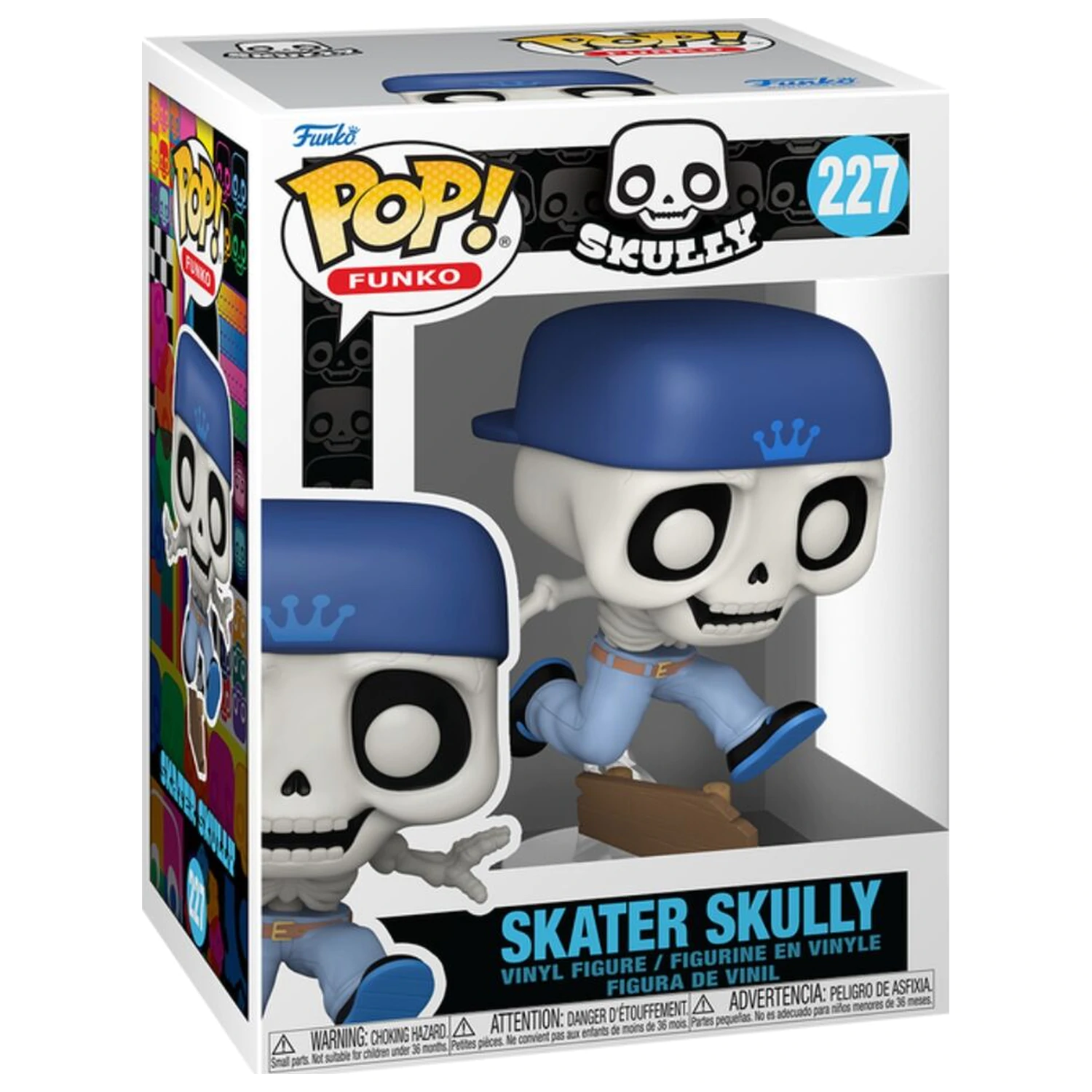 Figurina Funko POP Skully Skater Skully poza produsului