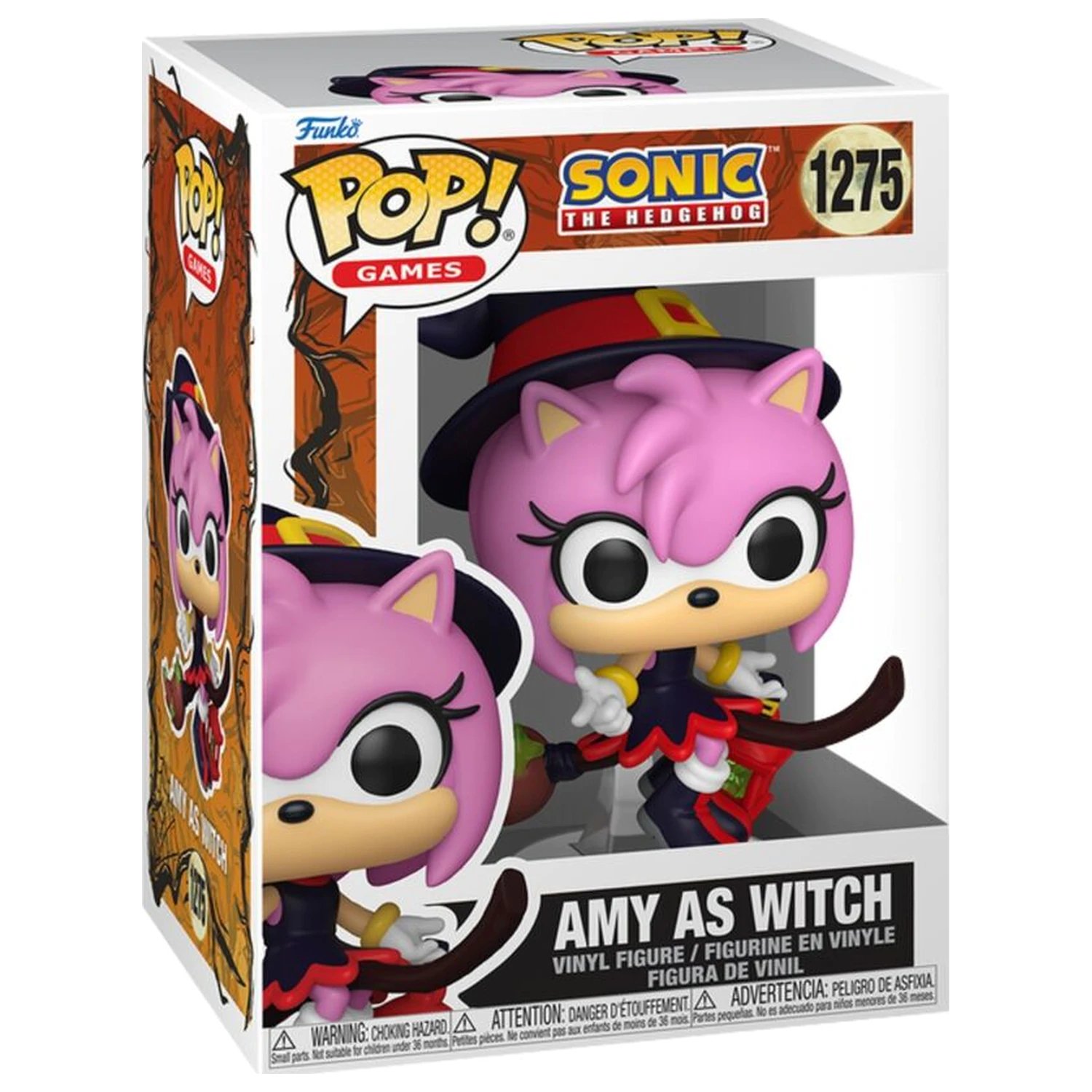 Funko POP figura Sonic The Hedgehog Amy as Witch poza produsului