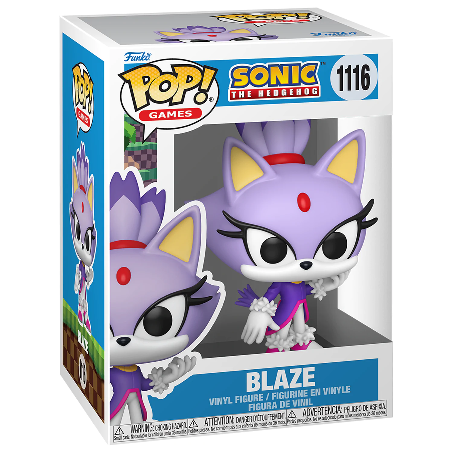 Figurină Funko POP Sonic The Hedgehog Blaze poza produsului