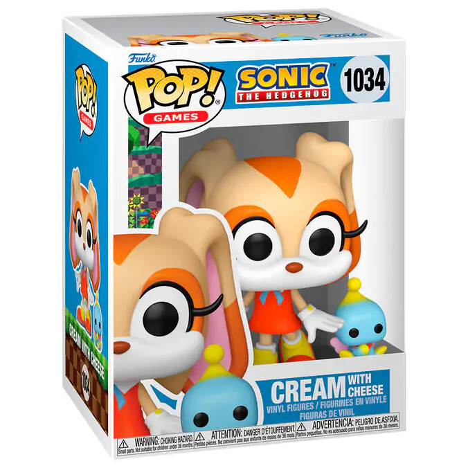 Figurină Funko POP Sonic The Hedgehog Cream with Cheese poza produsului