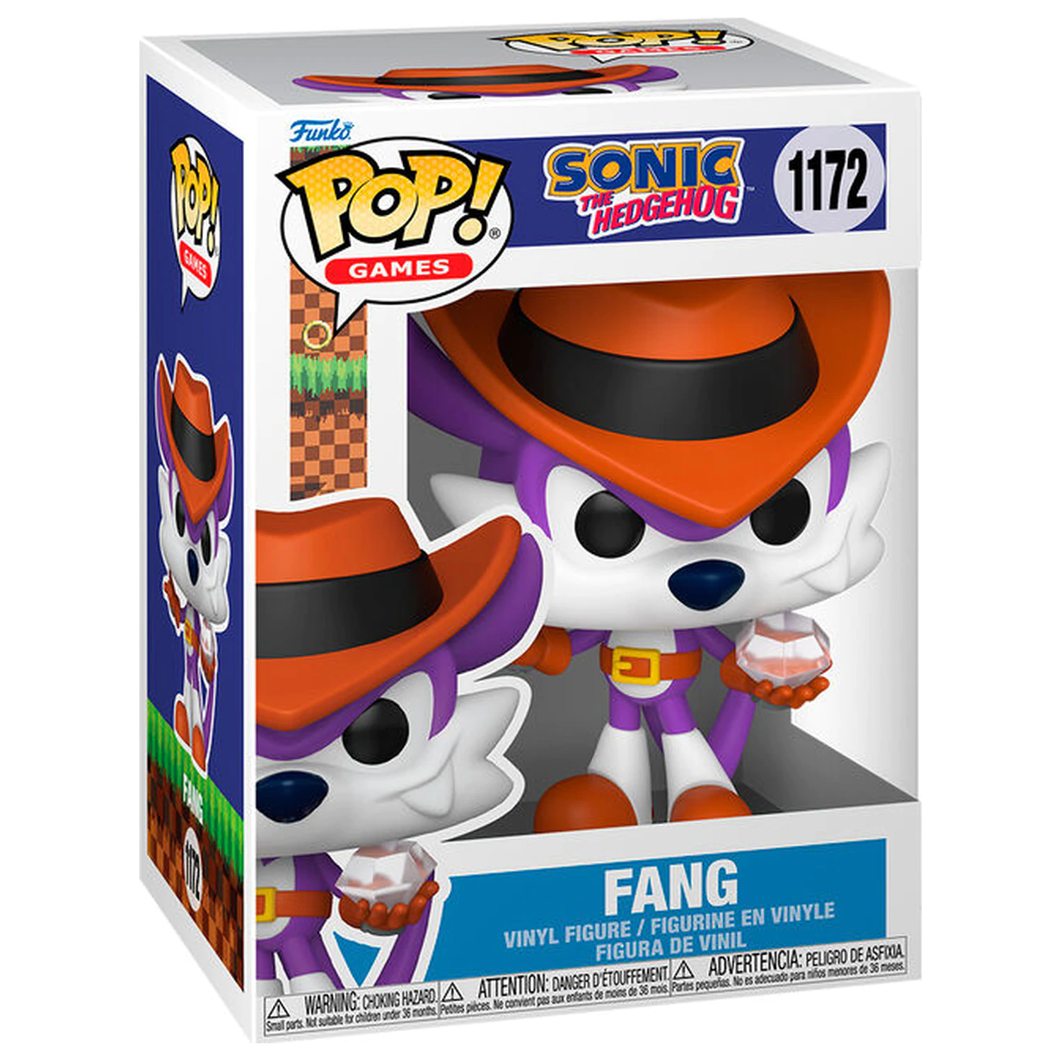 Figurina Funko POP Sonic The Hedgehog Fang the Hunter poza produsului