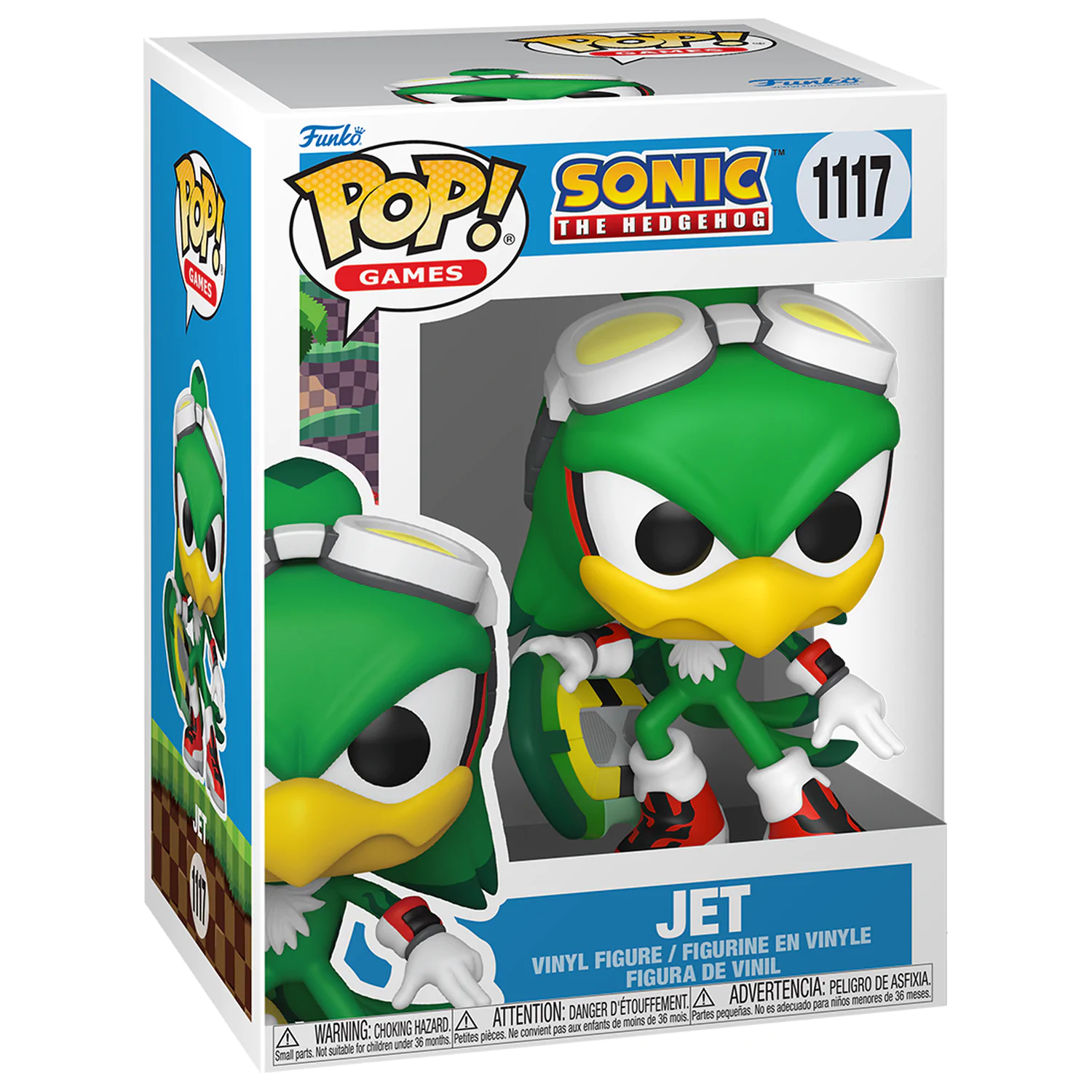 Figurină Funko POP Sonic The Hedgehog Jet poza produsului