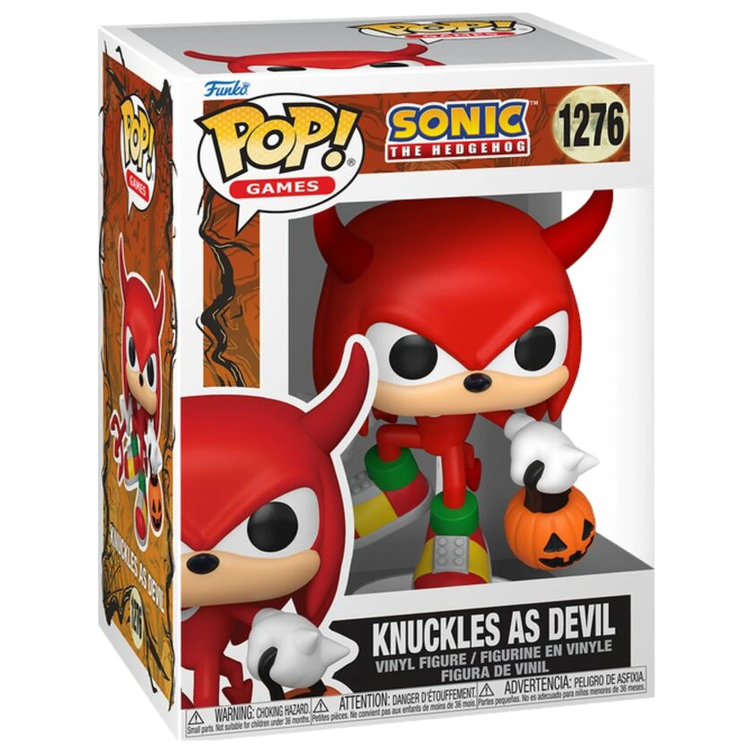 Figurina Funko POP Sonic The Hedgehog Knuckles as Devil poza produsului