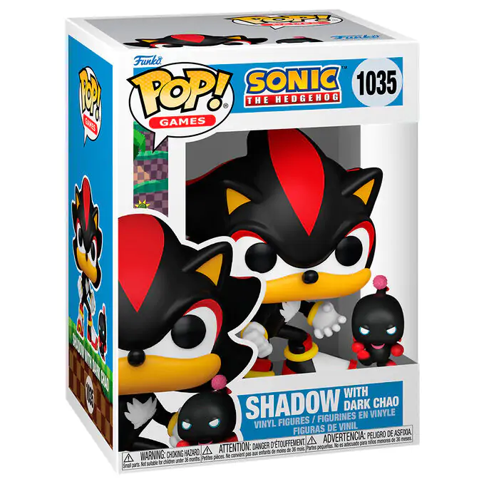 Figurină Funko POP Sonic The Hedgehog Shadow with Dark Chao poza produsului