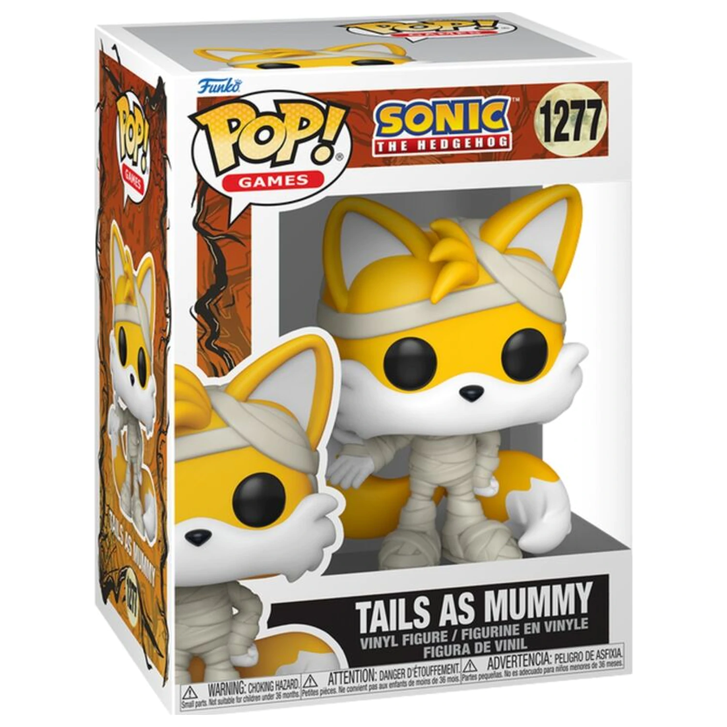 Funko POP figurina Sonic The Hedgehog Tails as Mummy poza produsului