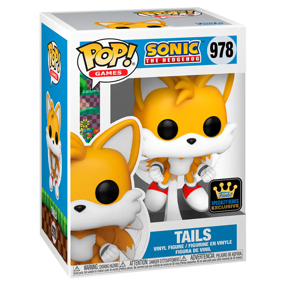 Figurină Funko POP Sonic The Hedgehog Tails Exclusive poza produsului