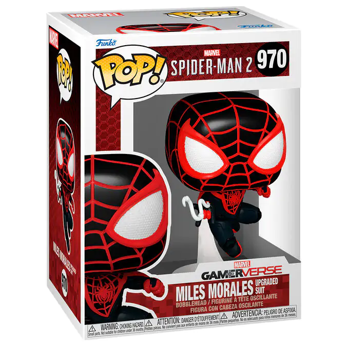 Figurină Funko POP Marvel Spiderman 2 Miles Morales Costum Modernizat poza produsului